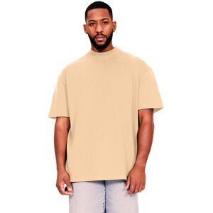 Casual Classics Mens Ringspun Cotton Extended Neckline Tall Oversized T-Shirt /